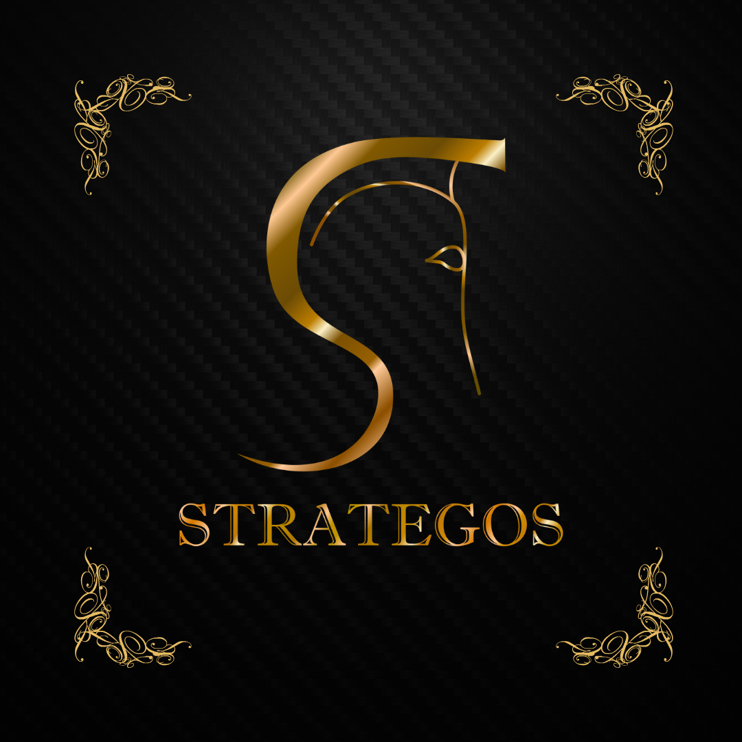 logo da Strategos decorado